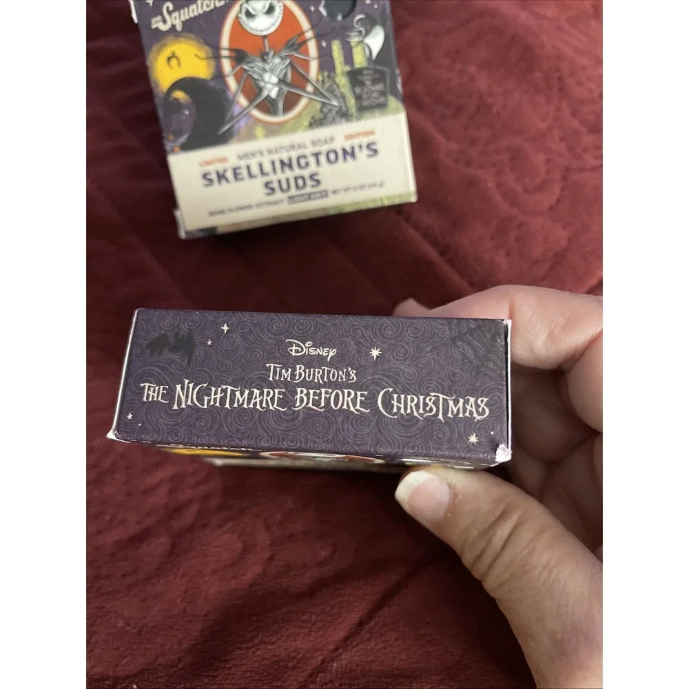 3 Dr. Squatch Ltd Ed‎ Natural Bar Soap Oogie Boogie's Brew Nightmare Before Xmas